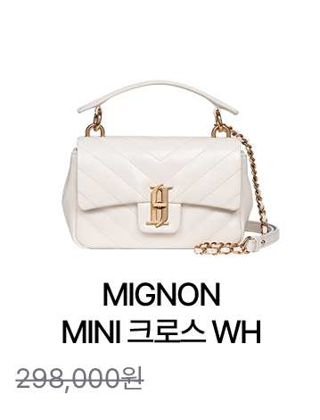 MIGNON MINI 크로스 WH
