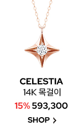CELESTIA 14K 목걸이