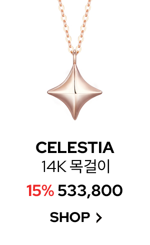 CELESTIA 14K 목걸이