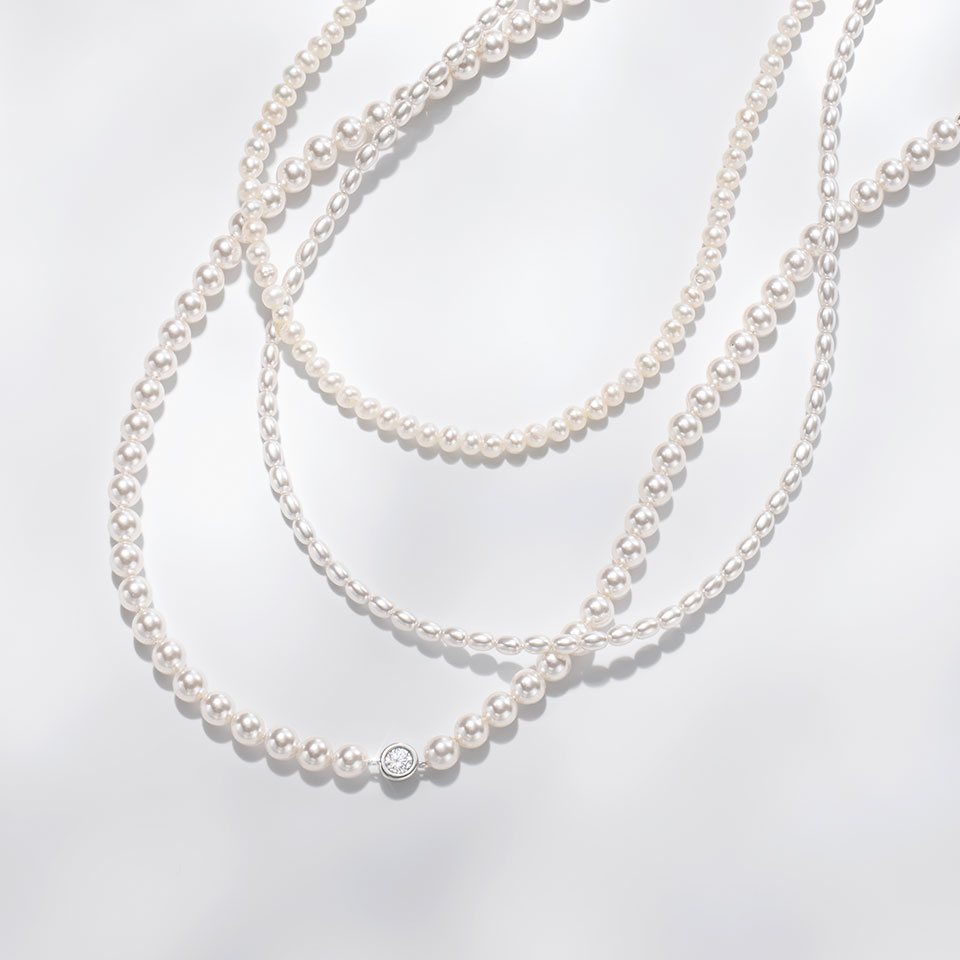 눈송이 같은 진주