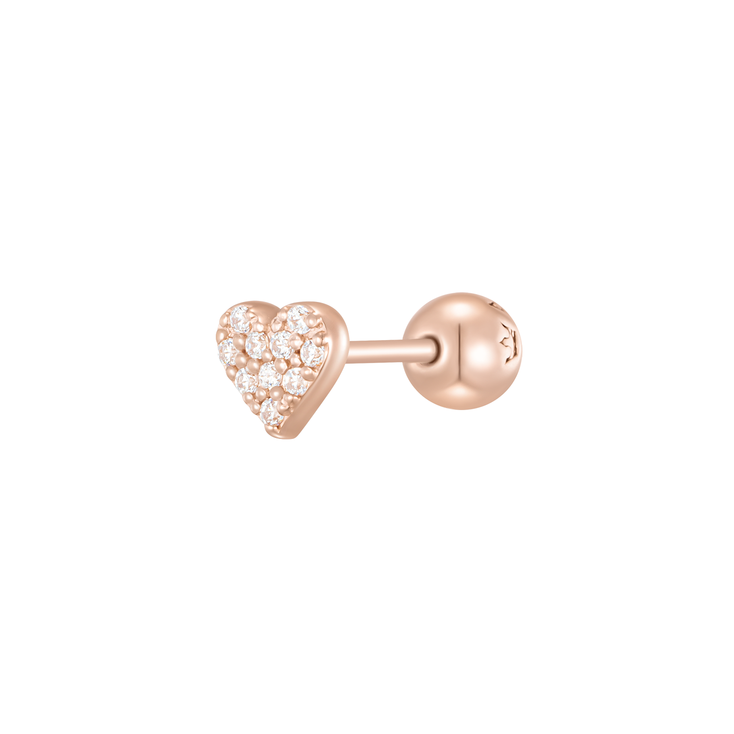 [아이유 PICK] J Basic HEART 14K 싱글 피어싱 (JJJBEQ9AS581R4P00)