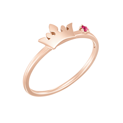 Rubino Tiara 14K 반지 (JJT1RN7AS117R4030)