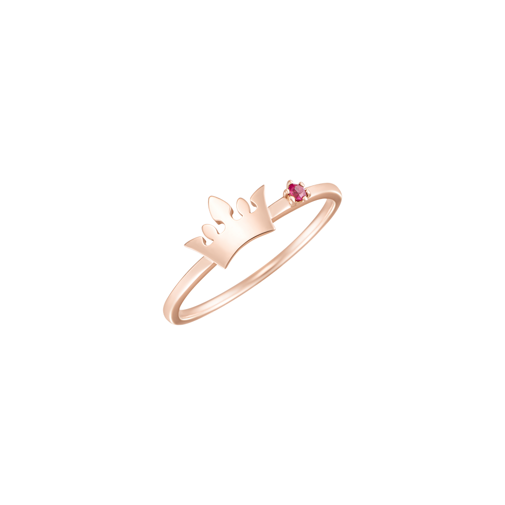 Rubino Tiara 14K 반지 (JJT1RN7AS117R4030)