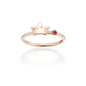 Rubino Tiara 14K 반지 (JJT1RN7AS117R4030)