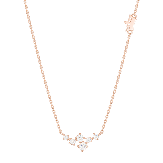 Petit Stelleta Tiara 14K 목걸이 (JJT1NQ7AS017R4420)