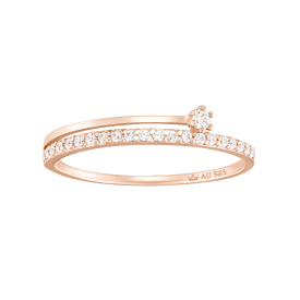 J Basic Sereno 14K 반지 (JJJBRQ7AS123R4120)