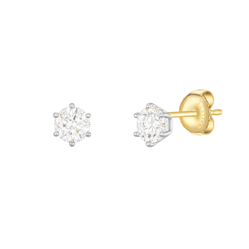 Mariebel 14K 2부 다이아 귀걸이 (JJMBED9AS622W4000)