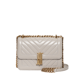 JOELLE QUILTING SM 체인 숄더 WH (JHNCHA9AF700WH010)
