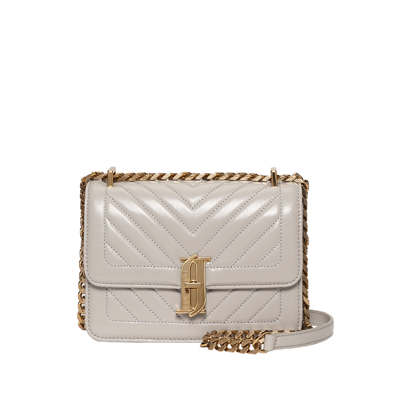 JOELLE QUILTING SM 체인 숄더 WH (JHNCHA9AF700WH010)