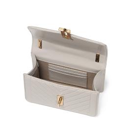 JOELLE QUILTING SM 체인 숄더 WH (JHNCHA9AF700WH010)