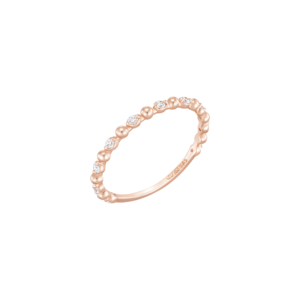 J Basic 14K 반지 (JJJBRQ9AF143R4120)