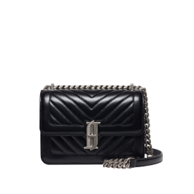 JOELLE QUILTING SM 체인 숄더 BK (JHNCHA0BS700BK010)