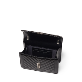 JOELLE QUILTING SM 체인 숄더 BK (JHNCHA0BS700BK010)