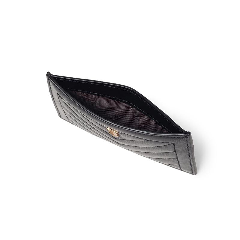 JOELLE QUILTING 카드홀더 BK (JSNCSF0BF334BK010)