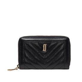 JOELLE QUILTING 지퍼카드지갑 BK (JSNCSF0BF333BK010)