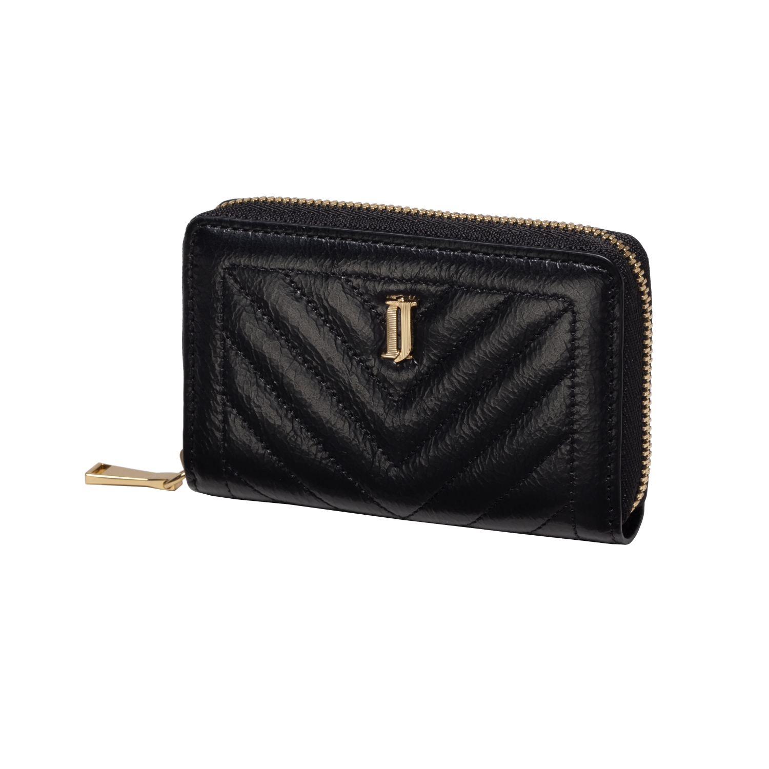 JOELLE QUILTING 지퍼카드지갑 BK (JSNCSF0BF333BK010)