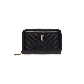 JOELLE QUILTING 지퍼카드지갑 BK (JSNCSF0BF333BK010)