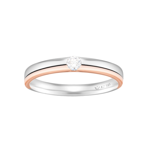 MARIEBEL 14K 1부 다이아 커플링 (M) (JJMBCD0BF451C4170)