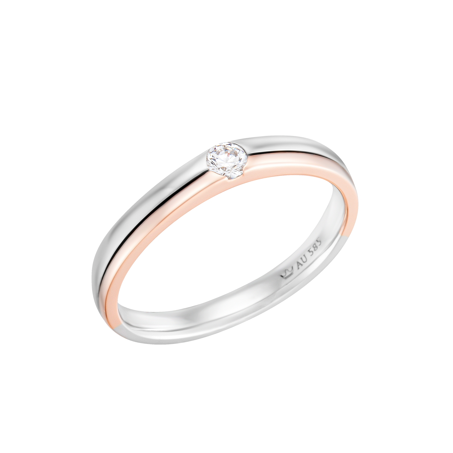 MARIEBEL 14K 1부 다이아 커플링 (M) (JJMBCD0BF451C4170)