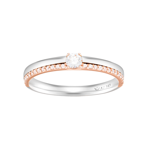 MARIEBEL 14K 1부 다이아 커플링 (W) (JJMBCD0BF452C4120)