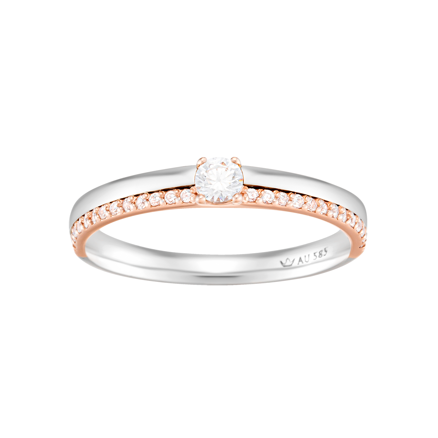 MARIEBEL 14K 1부 다이아 커플링 (W) (JJMBCD0BF452C4120)