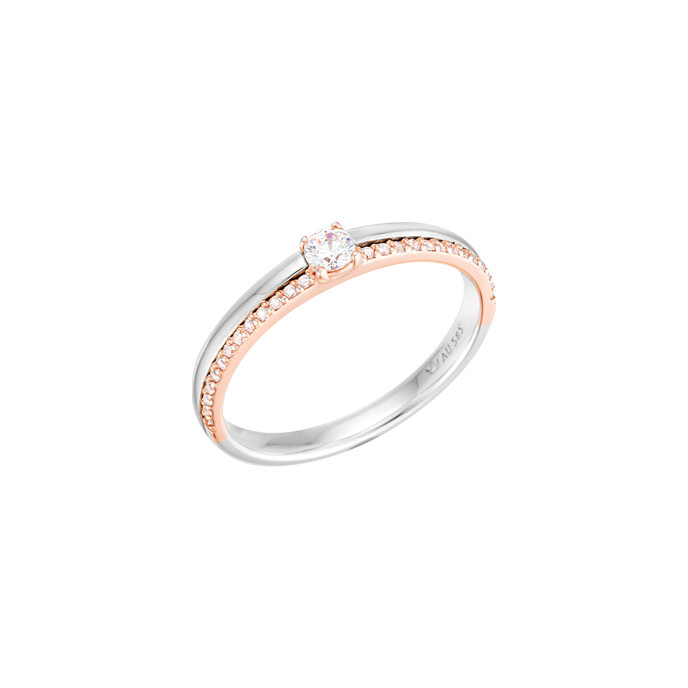 MARIEBEL 14K 1부 다이아 커플링 (W) (JJMBCD0BF452C4120)