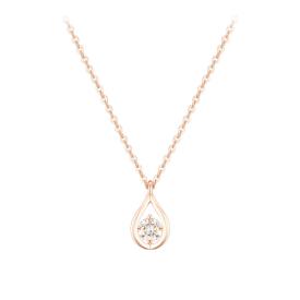 MARIEBEL 14K 페어 2부 다이아 목걸이 (JJMBND0BF482R4420)