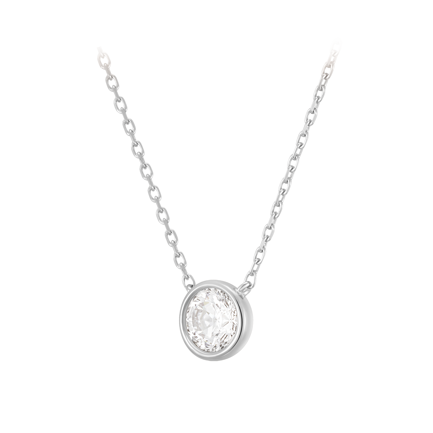 [아이유 PICK] WHITEMOND 목걸이 (JJLJNQ1BS300SW420)