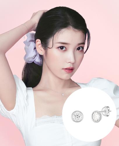 [아이유 PICK] WHITEMOND 귀걸이 (JJLJEQ1BS300SW000)