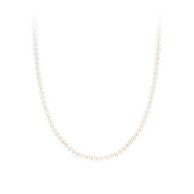 BASIC PERLINA 14K 담수진주 비드목걸이 4mm (JJP1NF1BS200R4420)