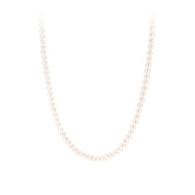 BASIC PERLINA 14K 담수진주 비드목걸이 4mm (JJP1NF1BS200R4420)