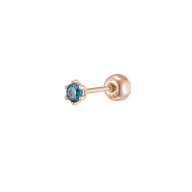 MARIEBEL 14K 다이아 싱글 피어싱 (JJMBED1BS508R4P00)