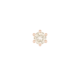 MARIEBEL 14K 다이아 싱글 피어싱 (JJMBED1BS510R4P00)