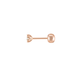 MARIEBEL 14K 다이아 싱글 피어싱 (JJMBED1BS510R4P00)