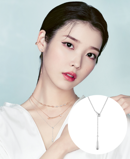 [아이유 PICK] J e te 목걸이 (JJJTN01BS017SW490)