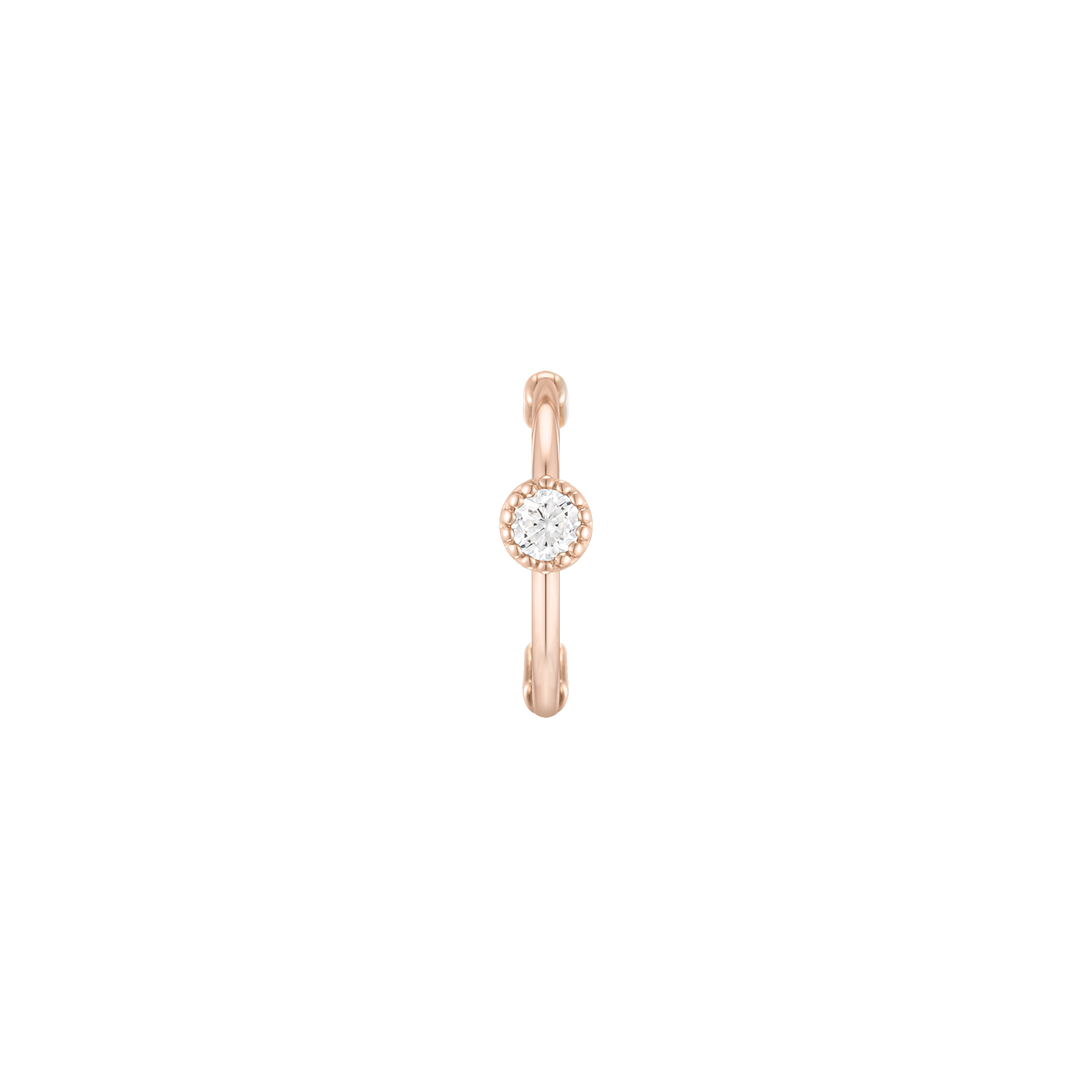 J.Livera 14K 싱글 귀걸이 (JJJTEQ1BS036R4P00)