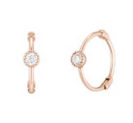 J.Livera 14K 싱글 귀걸이 (JJJTEQ1BS036R4P00)