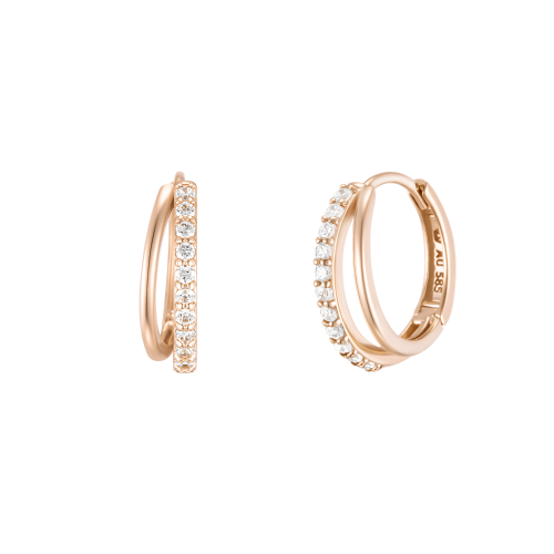 [아이유 PICK] J.Livera 14K 귀걸이 (JJJTEQ1BS054R4000)