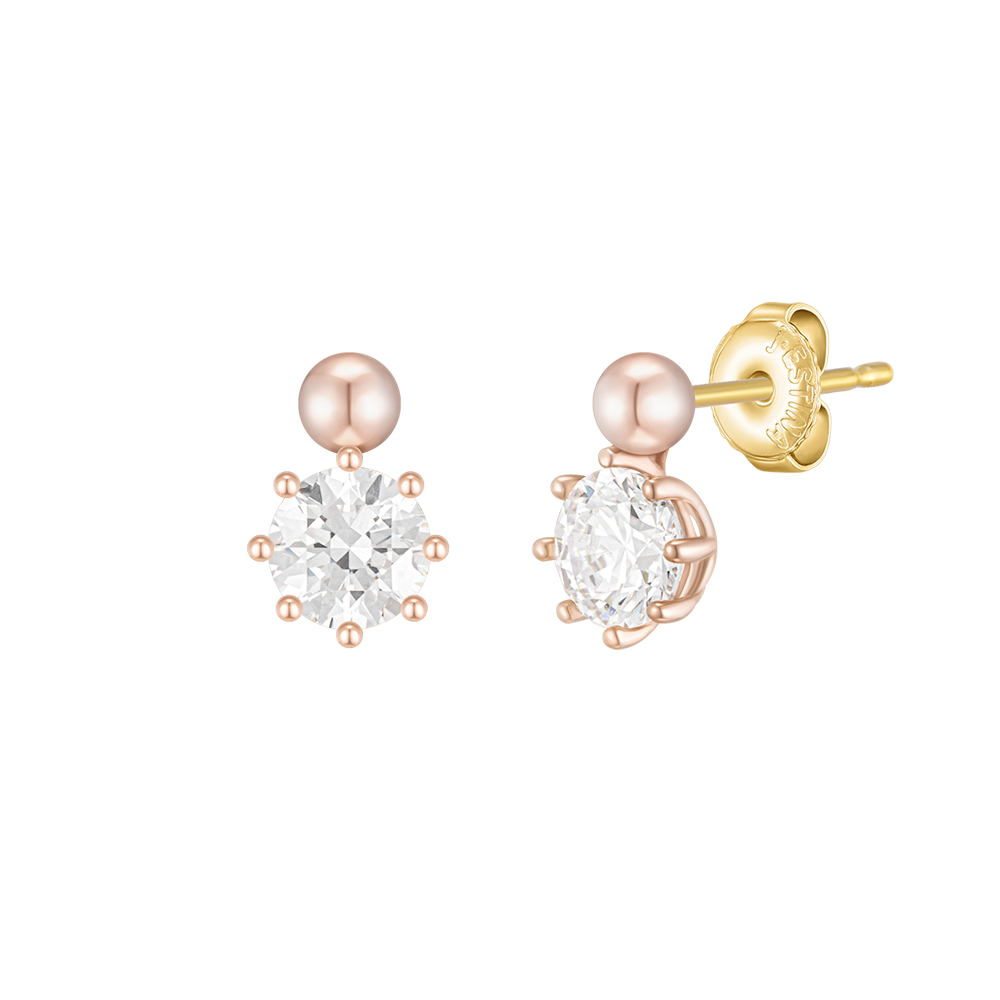 [패밀리 세일] [아이유 PICK] J.Fenella 14K 귀걸이 (JJJTEQ1BS057R4000)