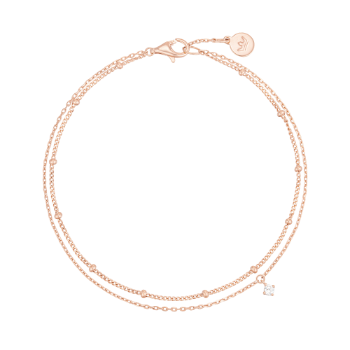 [아이유 PICK] LALA J 2줄 팔찌 (JJLJBQ1BF327SR7S0)