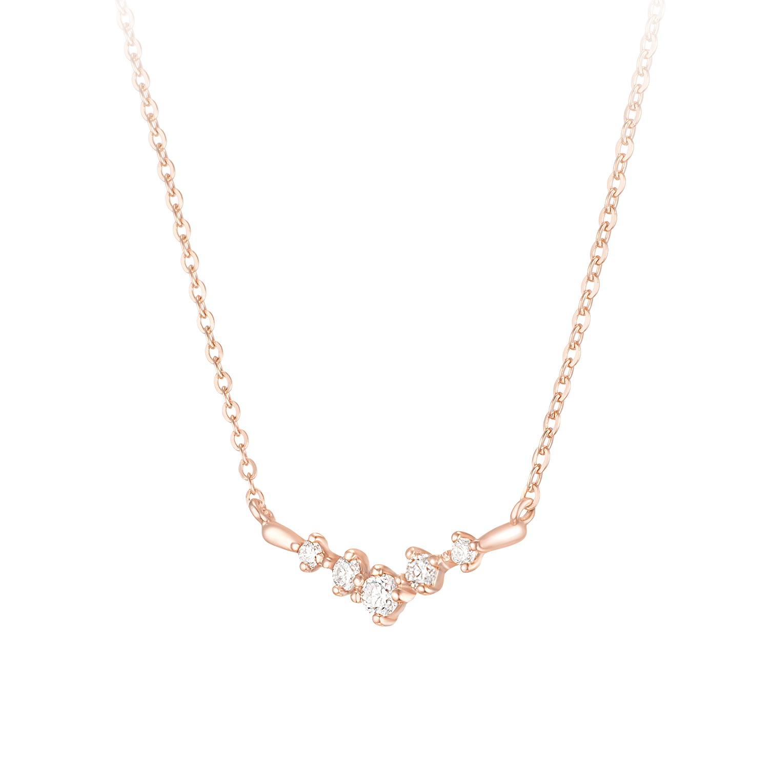 MARIEBEL 14K 다이아 목걸이 (JJMBND1BF518R4420)