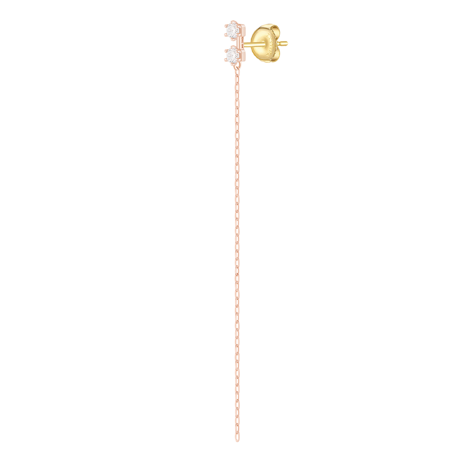 WHITEMOND 14K 싱글 귀걸이 (JJMBEQ1BF542R4P00)