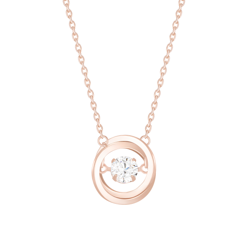 MIOELLO 14K 3부 다이아 목걸이 (JJMEND2BS603R4420)