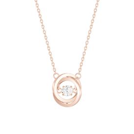 [아이유 PICK] MIOELLO 14K 1부 다이아 목걸이 (JJMEND2BS601R4420)