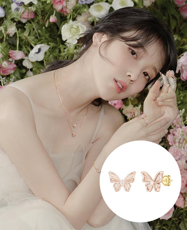 [아이유 PICK] LA POEME 14K 귀걸이 (JJL1EQ2BS251R4000)