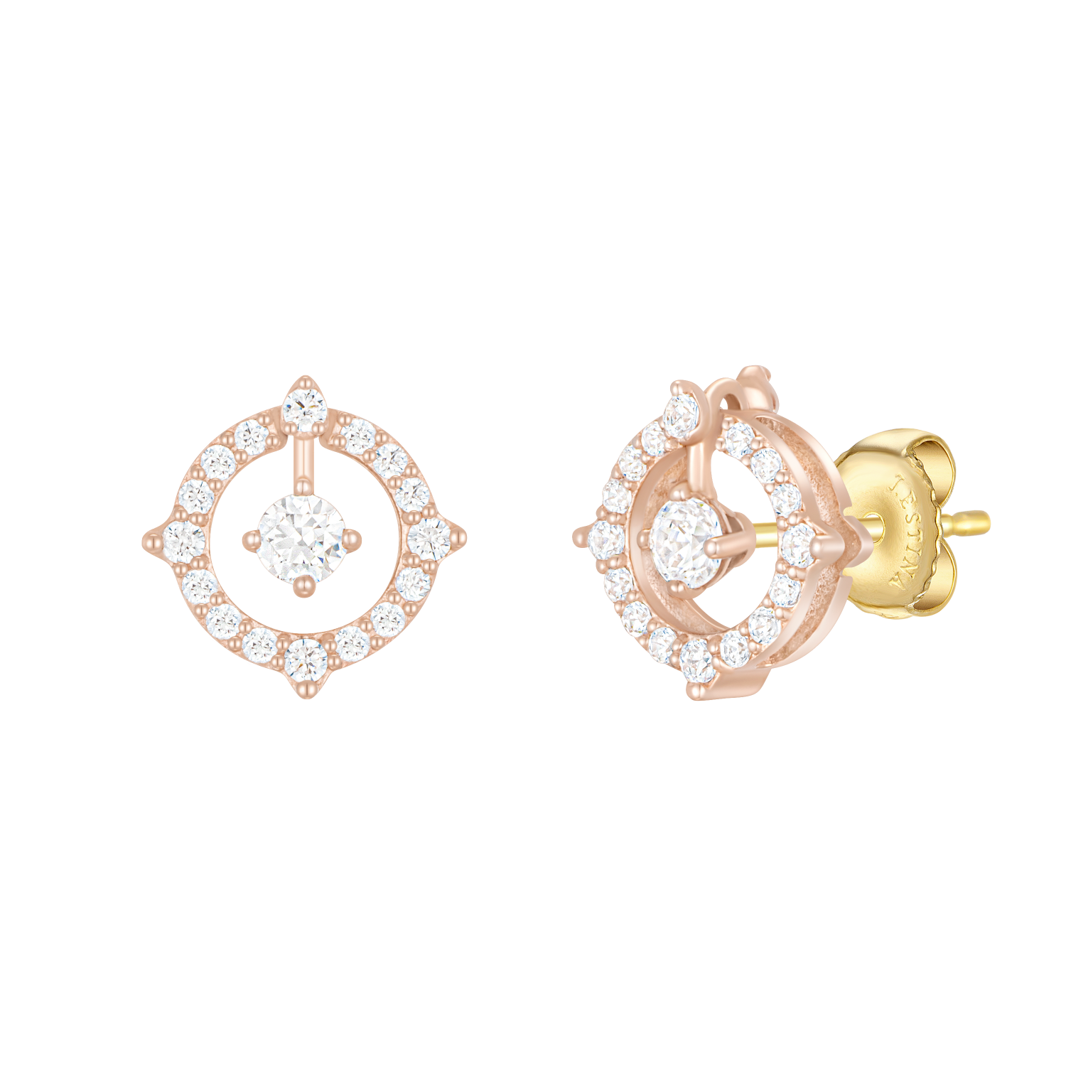 [패밀리 세일] J.Fenella 14K DUELLO 귀걸이 (JJJTEQ2BS003R4000)