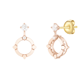 [패밀리 세일] J.Fenella 14K DUELLO 귀걸이 (JJJTEQ2BS003R4000)
