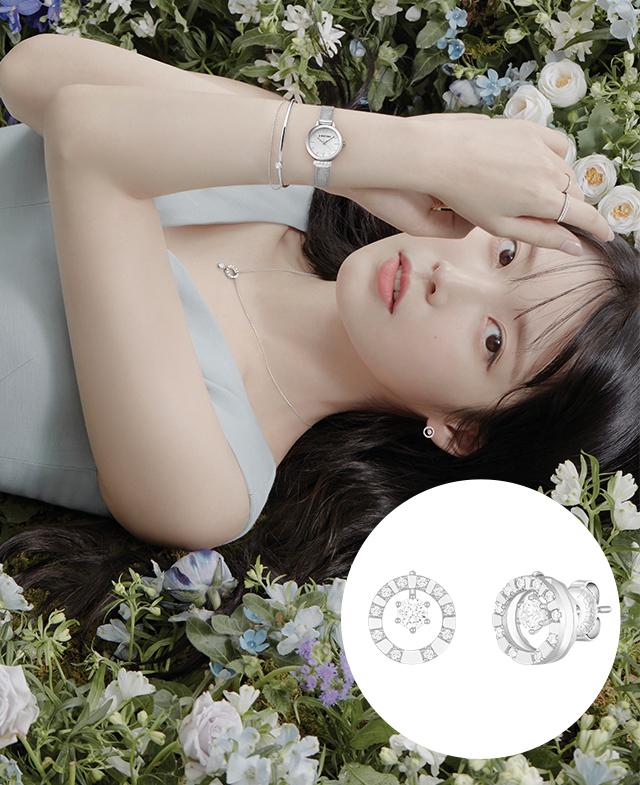 [아이유 PICK] J.Fenella DUELLO 귀걸이 (JJJTEQ2BS002SW000)