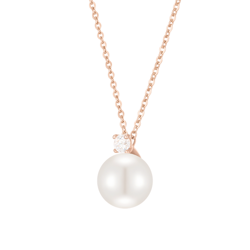 BASIC PERLINA 14K 담수진주 목걸이 (JJP1NF2BS200R4420)