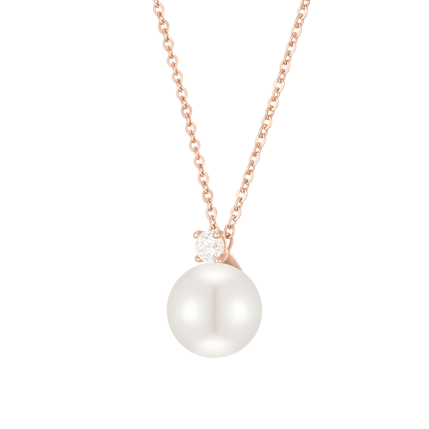 BASIC PERLINA 14K 담수진주 목걸이 (JJP1NF2BS200R4420)